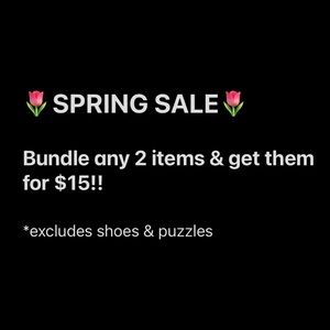 🌷Spring Sale!!🌷2 for $15!